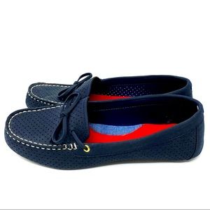 TOMMY HILFIGER blue driving loafers size 9 NWOT